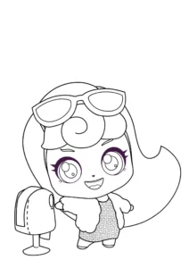 coloriage Teenieping à imprimer pour enfant de 7 ans
