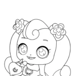 coloriage Teenieping pour enfant de 3 ans