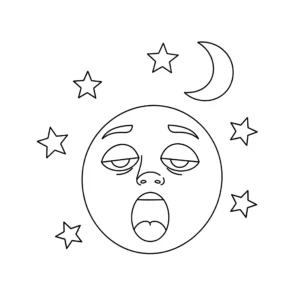 coloriage Visage pour enfant gratuit