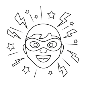 a imprimer coloriage Visage gratuit