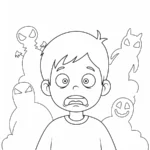 télécharger coloriage Visage gratuit