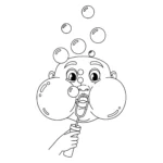 coloriage Visage gratuit à imprimer