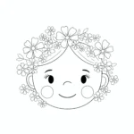 coloriage Visage à imprimer pdf