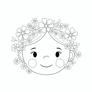 coloriage Visage à imprimer pdf
