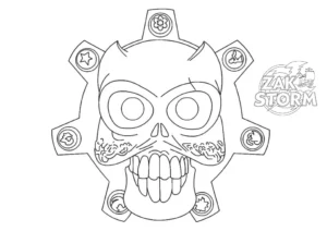 coloriage Zak Storm a colorier en ligne
