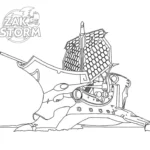 coloriage Zak Storm à imprimer pour enfants