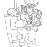 coloriage Zak Storm gratuit en ligne