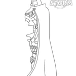 coloriage Zak Storm a colorier en ligne