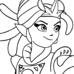 coloriage Zak Storm gratuit en ligne
