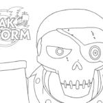 coloriage Zak Storm educatif pour enfant