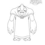 coloriage Zak Storm et dessins