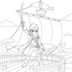 coloriage Zak Storm et dessins