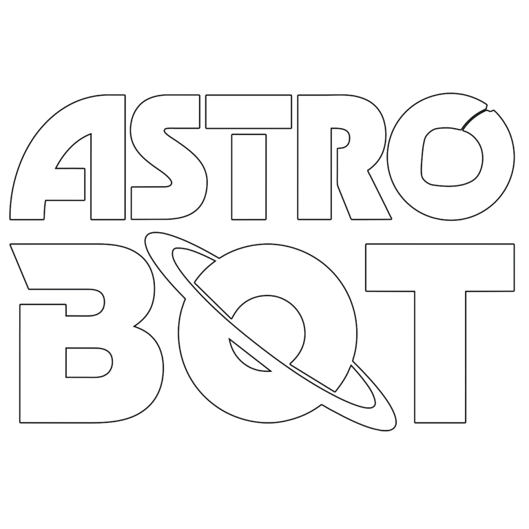 Tranh tô màu Astro Bot