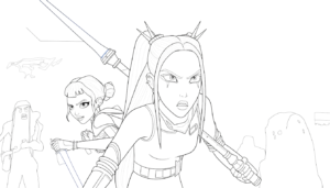 coloriage KPop Demon Hunters update a colorier en ligne