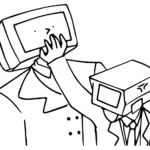coloriage Cameraman pour enfants
