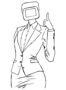 coloriage Cameraman à imprimer gratuitement pdf