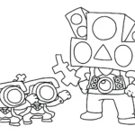 coloriage Cameraman à imprimer pour enfants