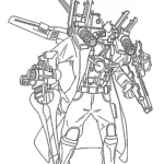coloriage Cameraman pour enfants à imprimer