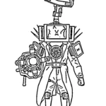 coloriage Cameraman en ligne