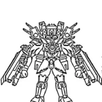 coloriage Cameraman à imprimer gratuitement pdf