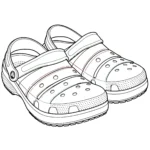 coloriage Crocs pour enfants