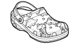 coloriage Crocs à imprimer pour enfant de 10 ans