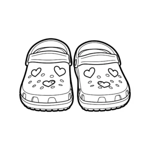 coloriage Crocs à imprimer pour enfant de 12 ans