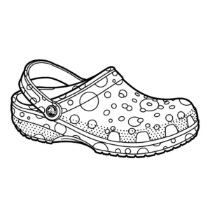 coloriage Crocs de pour enfants