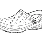 coloriage Crocs à imprimer pdf