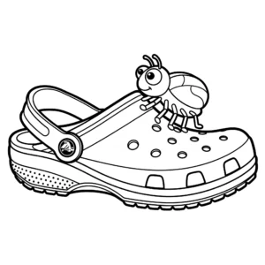 coloriage Crocs pour enfants