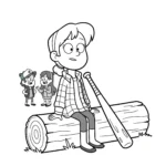 coloriage Gravity Falls pour primaire