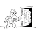 coloriage Gravity Falls gratuit en ligne