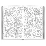 coloriage Gravity Falls à imprimer pdf gratuit