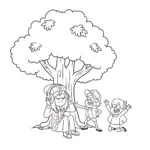 coloriage Gravity Falls pour enfant de 2 ans