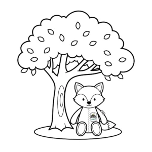 coloriage Jellycat pour enfant a imprimer gratuit