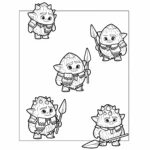 coloriage Kakamora gratuit a imprimer