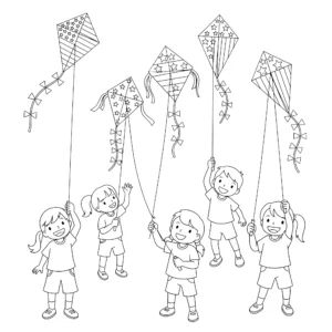 image pour coloriage Labor Day enfant