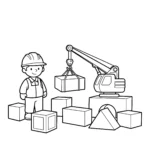 coloriage Labor Day pour enfant gratuit