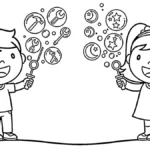 coloriage Labor Day pour enfants a imprimer gratuit