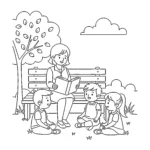coloriage Labor Day pour primaire