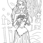 coloriage Les Noces Funèbres à imprimer
