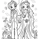 coloriage Les Noces Funèbres en ligne