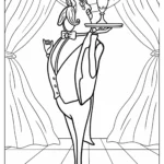 imprimer coloriage Les Noces Funèbres