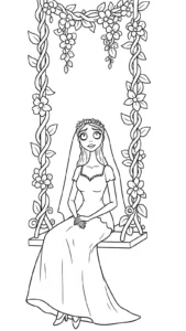coloriage Les Noces Funèbres gratuit