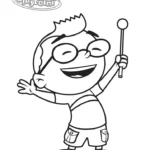 coloriage Little Einsteins à imprimer pdf gratuit