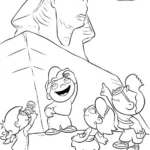 coloriage Little Einsteins à imprimer pour enfant de 8 ans