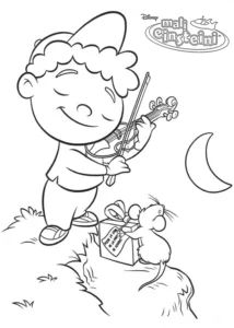 coloriage Little Einsteins et découpage à imprimer