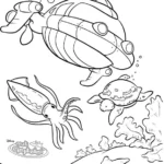 coloriage Little Einsteins pour enfant de 4 ans