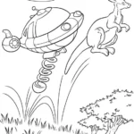 image de coloriage Little Einsteins pour enfant