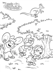 coloriage Little Einsteins educatif pour enfant